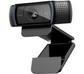 Logitech C920 HD Pro Webcam,Cámara Logitech, Videoconferencias1080p/30 fps,Sonido Estéreo,Corrección de Iluminación HD,Skype/Hangouts/FaceTime, PC/Mac/Android/Chromebook, Funcionan con Teams, Google Meet, Zoom- Color:Negro