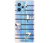 Funda Para Realme 9 Pro+ Oficial De Peanuts Snoopy Rayas - Snoopy