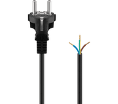 Cable de Alimentación GOOBAY (1.5 m - Negro)