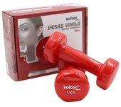 JUEGO PESAS VINILO SOFTEE4 KG