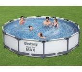 Bestway Piscina de acero Pro MAX 366x76 cm