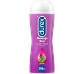 DUREX MASSAGE 2 EN 1 LUBRICANTE BASE AGUA ALOE VERA 200ML