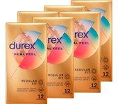 Durex - Condones para hombre Durex. Pack de 72 Preservativos para sexo seguro. Natural, Sensitivo Suave, Invisible, Contacto Total, Real Feel, Mutual Climax, Placer Prolongado, Dame Placer, Saboreame, Intense, Natural XL y Invisible Extra Lubricado