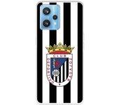 Funda para Realme 9 Pro+ del Club Deportivo Badajoz Escudo Blanquinegro - Licencia Oficial Club Deportivo Badajoz