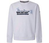 Pepe Jeans Jersey Blanca PM582358-800 , para Hombre