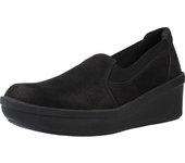 Mocasines Mujer Marca Clarks Modelo Step Rose Moon Black