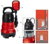 EINHELL Gh Dp 3730 Electrobomba Sumergible para Agua Oscura 370 Vatios