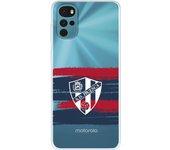 Funda Para Motorola Moto G22 Del Sd Huesca Rayas Transparente - Licencia Oficial Sd Huesca