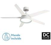 Akunadecor - Ventilador De Techo Metal Blanco Lebeche