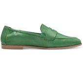 Mocasín de mujer Tamaris en piel suave color verde 1-1-24210-42-700