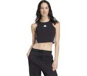 adidas 3 Stripes - Negro - Top Deportivo Mujer talla S