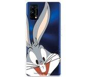 Funda para Realme 7 Pro Oficial de Warner Bros Bugs Bunny Silueta Transparente - Looney Tunes