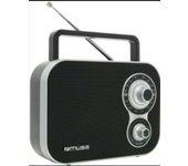 Radio de Mesa MUSE M-051 R Negro