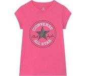 Camiseta converse timeless chuck patch niña pk