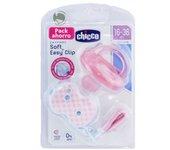 CHICCO PACK AHORRO CHUPETE 16-36 MESES + EASY CLIP