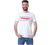 Camiseta Wrangler Frame Logo Tee White