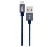 CABLE USB/LIGHTNING M/M DCU 34101250 MFI 1M AZUL