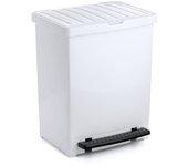 Cubo Pedal Blanco 25L. Tatay