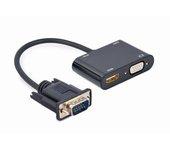 Adaptador Vga Hdmi GEMBIRD Negro