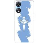 Funda para Oppo A78 5G del RC Celta Escudo Trazo Azul  - Licencia Oficial RC Celta