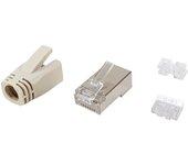 Kit 100 Uds Conectores Rj45 Equip Categoria 6A Stp