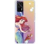 Funda para Realme GT Oficial de Disney Ariel y Sebastián Burbujas - La Sirenita