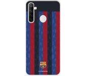 Funda para Realme 6i del FC Barcelona Fondo Rayas Verticales  - Licencia Oficial FC Barcelona