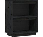 Mesa consola VIDAXL Negro Madera (60x34x75 cm)