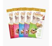 Snack liquido para gato Catit creamy con superalimentos cordero con Quinoa y Chía, 4x10g