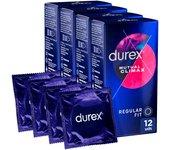 Durex - Preservativos Mutual Climax para Mayor Sensación Packs 12-24-48 condones para un sexo seguro