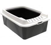 Rotho My Pet Bonnie Eco Litter Tray Arenero para Gatos Negro