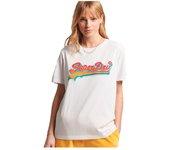 Superdry Camiseta Vintage Vl Seasonal Blanco