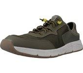 Zapatos de Hombre CLARKS Davis Low Tecido Verde (42)