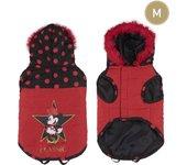 Abrigo para Perro Minnie Mouse Negro Rojo M