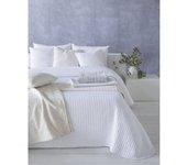 Colcha HOSTELINE AGNES (Blanco - 200 x 270 cm)