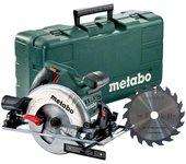 Metabo. sierra 1200w ks 55 fs + segunda sierra