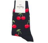 Calcetines Happy Socks Cherry Negros para Hombre