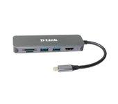 Hub USB D-Link DUB-2327