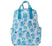 Mochila nylon Camping Cuties Stitch Disney Loungefly 24cm