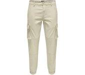 Pantalones de Hombre ONLY SONS Largo Beige (3332)