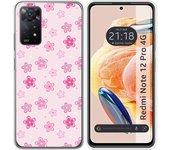 Funda Silicona Xiaomi Redmi Note 12 Pro 4G Flores