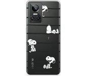 Funda para Realme GT Neo 3 Oficial de Peanuts Snoopy rayas - Snoopy