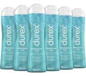 Lubricantes Durex Lote x6 50ml, para sexo seguro. Descubre el tuyo y disfruta. Original, Calor, Frescor. Fresa y Perfect Connection