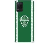 Funda para Realme 8 5G del Elche CF Escudo Fondo Verde Escudo Fondo Verde - Licencia Oficial Elche CF