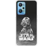 Funda para Realme GT Neo 2 Oficial de Star Wars Darth Vader Fondo negro - Star Wars