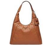 Mujer Bolso de Hombro Guess Laryn Charm Cuero Coñac