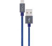 CABLE USB/LIGHTNING M/M DCU 34101250 MFI 1M AZUL