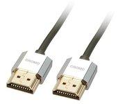 Cable HDMI LINDY (2 m - Negro)