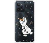 Funda Para Realme C31 Oficial De Disney Olaf Transparente - Frozen