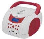 RADIO CD NEVIR NVR483UB BLUETOOTH BLANCO ROJO